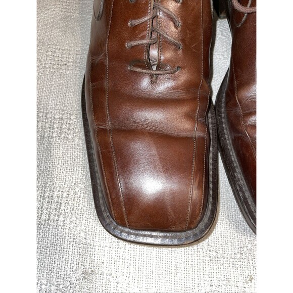 Mezlan Men’s Dress Shoes Size 10.5 D Brown Leather Business Formal City main image 9